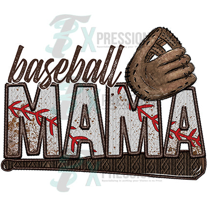 Baseball Mom - Bling3t