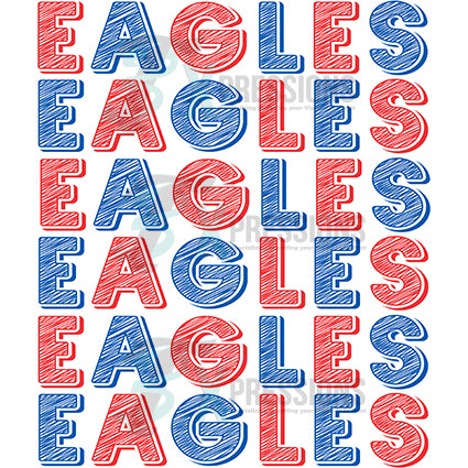 Lets Go Eagles - Bling3t