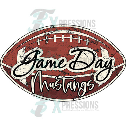 Personalized distress football game day