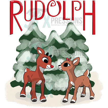 Malvorlagen Rudolph Und Clarice Drawing My Favorite Christmas Couple