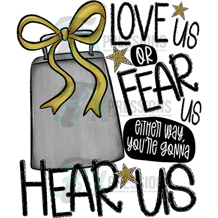 Love Us or Fear Us Back VEGAS GOLD