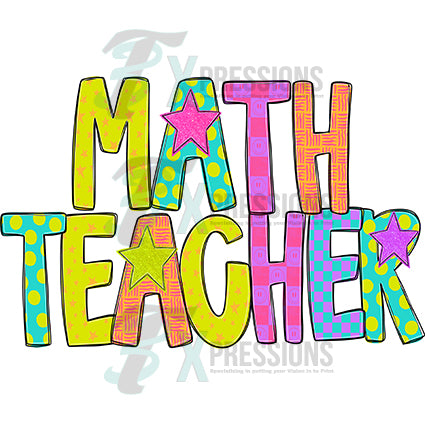 Preppy Math Teacher - Bling3t