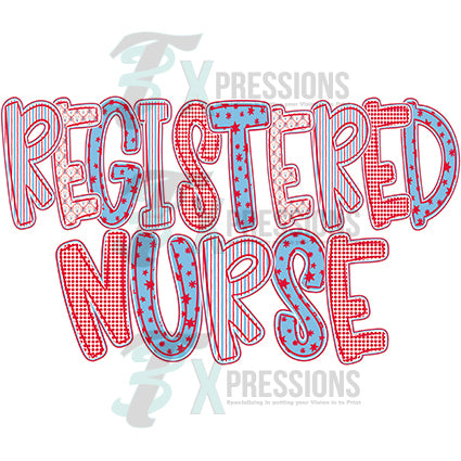 Registered Nurse Patriotic