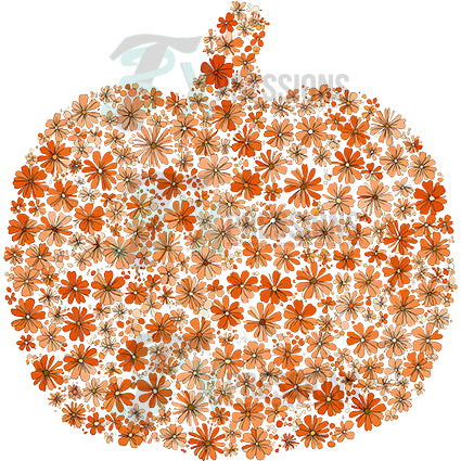 Floral Pumpkin