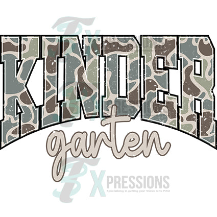 Kindergarten Camo