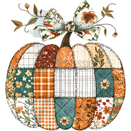 Patchwork pumpkin