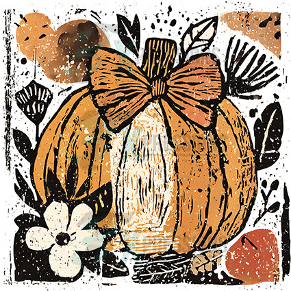 Fall pumpkin scenery