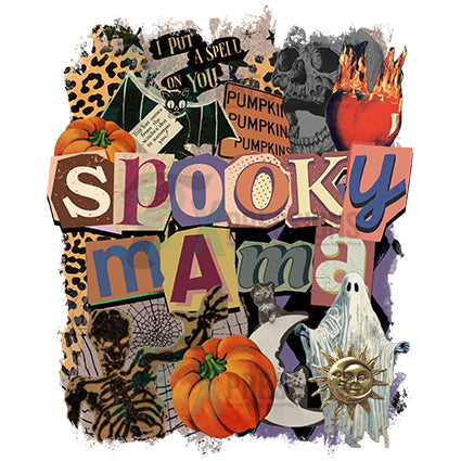Spooky Mama collage