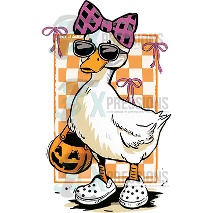 Girl Halloween Goose