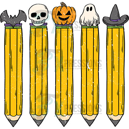 Halloween Pencils