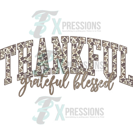 Thankful camo