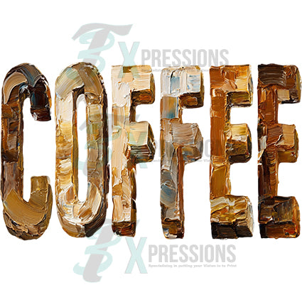 hand painted coffee