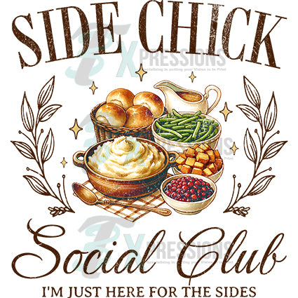 Thanksgiving Side Chick Social Club