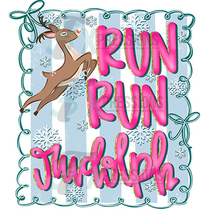 Run Run Rudolph back - Bling3t