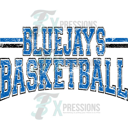 BLUE JAYS BLACK OUTLINE