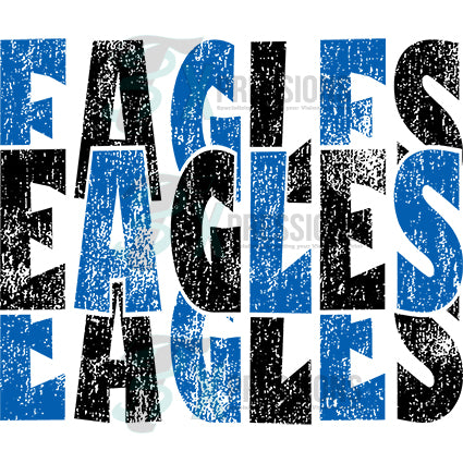 Eagles blue and black