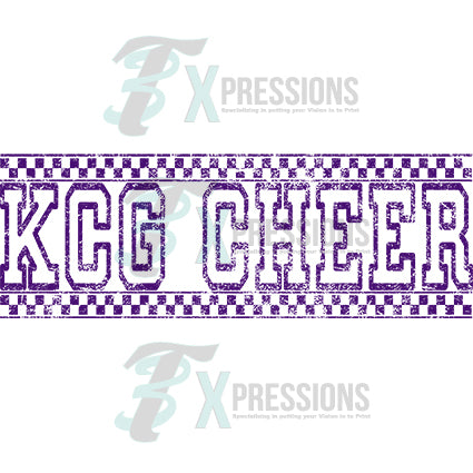 KCG CHEER PURPLE