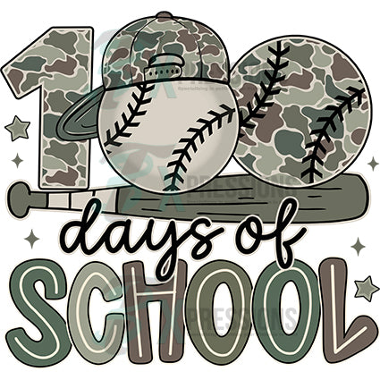 baseball 100 days of school