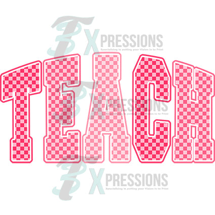 checkered valentin teach