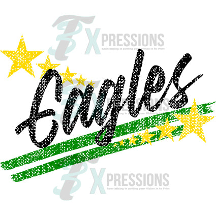 Distressed Stars Mascot