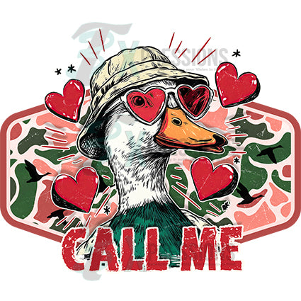 duck call me valentine
