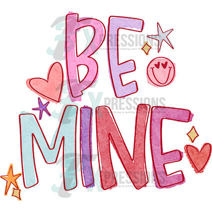 Be mine water color