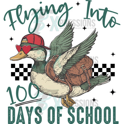 flying into 100 days of school