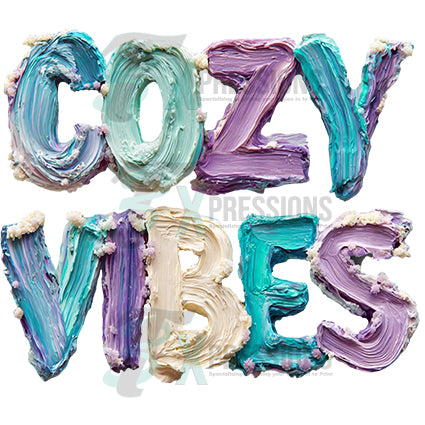 hand painted cozy vibes