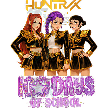 Huntrix 100 days of school