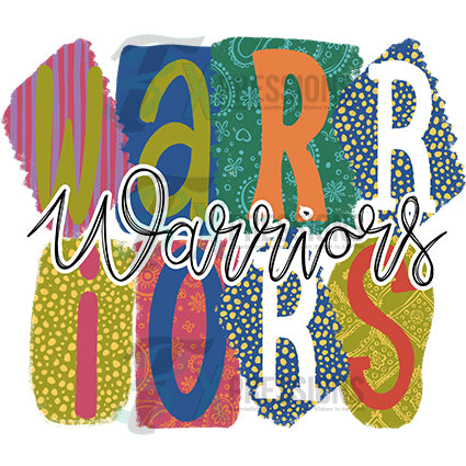 Personalized Mascot ransom background name with script