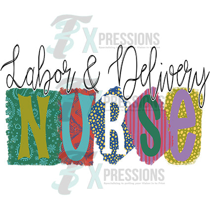 Personalized Ransome letter Nurse