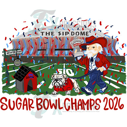 Sugar Bowl Champs with pocket