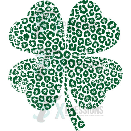 Cheetah Shamrock st patrick