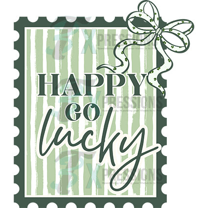 Happy go lucky green