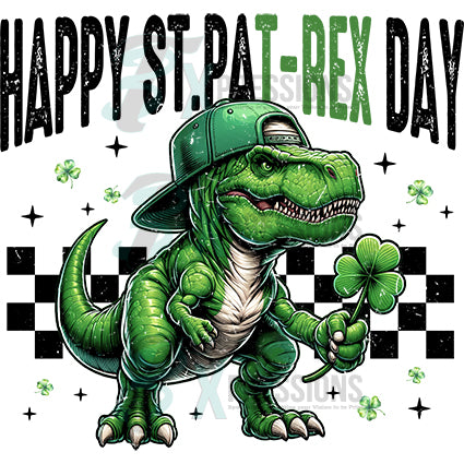 Happy St Pat-rex day