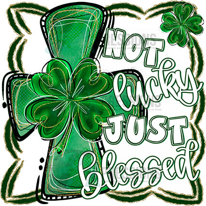 NOT LUCKY JUST BLESSED