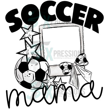 Personalized SOCCER PHOTO FRAME MAMA