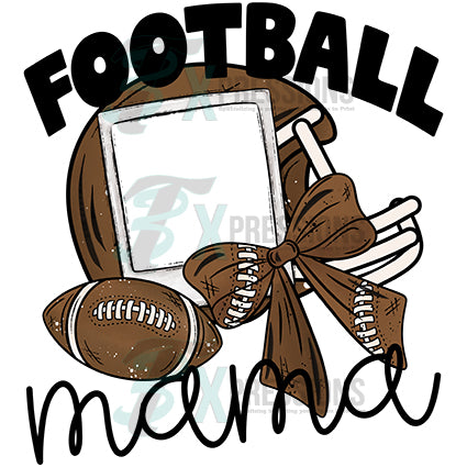 Personalized FOOTBALL PHOTO FRAME MAMA