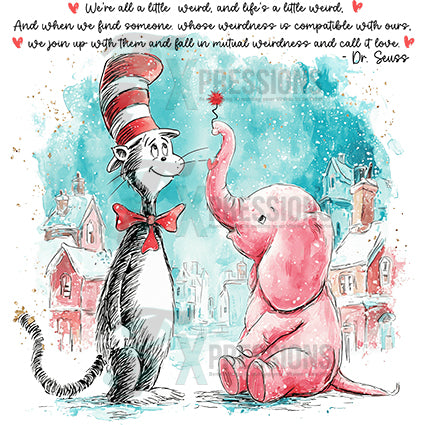 We are little cat in the hat