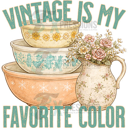 VINTAGE IS MY FAVORITE COLOR - Bling3t