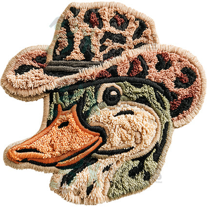 Leopars hat duck