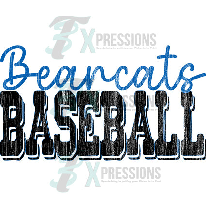 Personalized 2 line baseball or softball