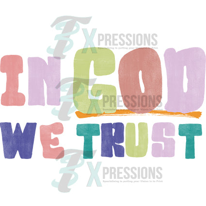 In God we trust