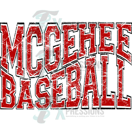 MCGEHEE BASEBALL