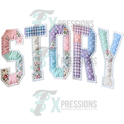 patchwork True Story he is Risen