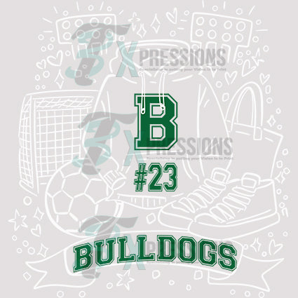 Personalized Soccer Sketch - Bling3t