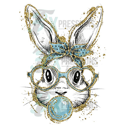 Easter Bunny blue - Bling3t