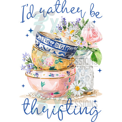 I'd rather be thrifting - Bling3t