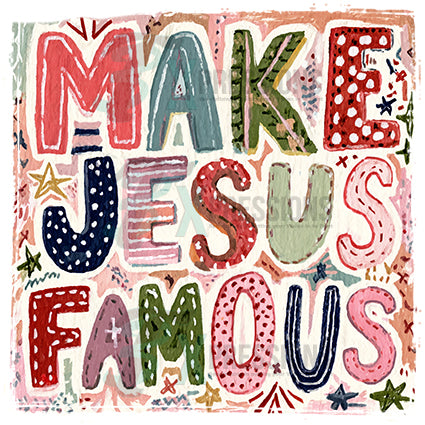 make jesus famous background - Bling3t