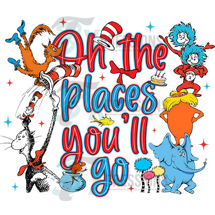 Oh the places you will go - Bling3t
